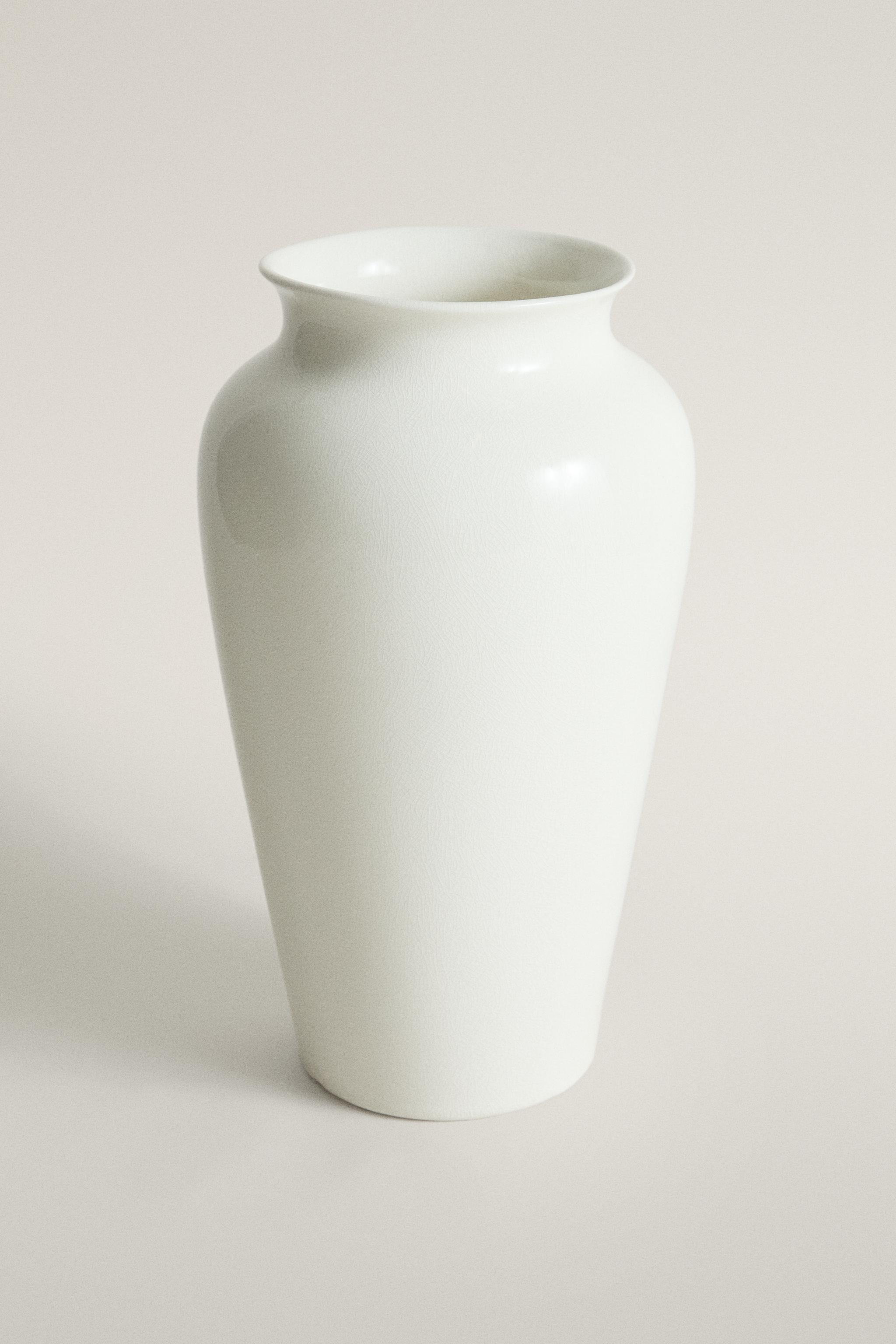 TALL DECORATIVE CERAMIC VASE